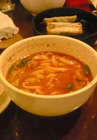 「麻辣刀削麺」@刀削麺荘 ヨドバシ横浜店の写真