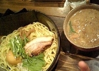 「特選つけめん」@中華そば 椿の写真