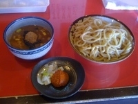 「つけめん+辛だんご」@本家つけめん Shin.の写真