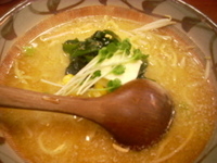 「味噌らーめん+バター」@味噌一 常盤台店の写真