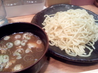 「つけ麺（醤油味）」@つけ麺 あまのやの写真