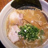 「荒煮干しそば 650円」@煮干し 青樹の写真