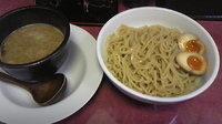 「味玉つけ麺(中盛)」@自家製太打麺 勢拉 西千葉店の写真