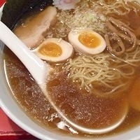 「極旨 醤油ラーメン + 味付け半熟玉子」@ラーメン 紅龍 六本木店の写真