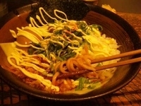 「あぶらそば+チーマヨ」@らーめん 瞠 恵比寿店の写真