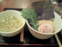「塩つけ麺 850円」@塩らー麺 本丸亭 川崎BE店の写真