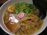 「潮らーめん730円味そぼろ丼250円」@拉麺屋ちよ三の写真