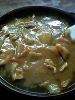 「カレーラーメン」@中華料理 福宝の写真