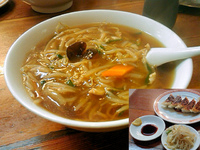 「モヤシそば@ぎょうざ」@名代亀戸ぎょうざ 大島店の写真