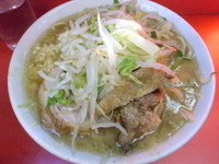 「ぶた入りラーメン ￥700」@ラーメン二郎 三田本店の写真