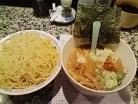 「つけ麺大味噌味」@元祖脂そば 背脂醤油 のあの写真