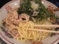 「裏そば（梅しそまぜそば）」@塩そば 桑ばらの写真