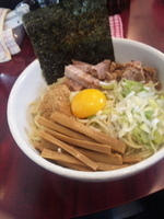 「まぜそば大盛り」@麺家 一鶴の写真