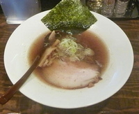 「煮干醤油ラーメン（750円）」@凌駕ZEROの写真