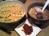 「つけ麺（中盛）」@つけ麺屋 銀四郎の写真