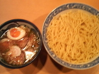 「特製つけめん大盛」@中華そば 青葉 池袋サンシャイン店の写真