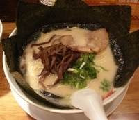 「のりラーメン+ライス」@博多風龍 秋葉原店の写真