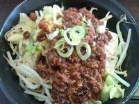 「まかない麺セット（980円）」@ones onesの写真