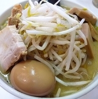 「味噌ラーメン 野菜大盛り（味玉トッピング）」@味噌麺処 花道庵の写真