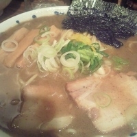 「重厚中華そば（大盛）」@重厚煮干中華そば 大ふく屋 上野店の写真