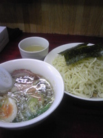 「ざる中華￥730+大盛り￥160」@白河中華そばの写真