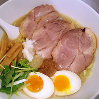 「三味一体スープスペシャルらーめん 1000円 らーめん専用+大盛」@くにがみ屋の写真