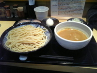 「つけ麺、トッピング:チャーシュー、味玉」@つけ麺 道の写真