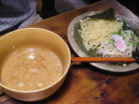 「ランチセット850円つけ麺 猿王 日替わり肉野菜炒め」@猿喜 狭山店の写真