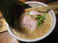 「元祖名物ラーメン+チキンタルタル丼880円」@猿喜 狭山店の写真