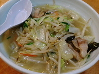 「タンメン￥750」@爆じゅう餃子 餃点の写真