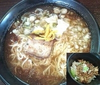 「鰹出汁そばセット（850円）」@ones onesの写真