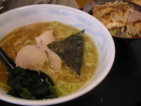 「A定食ミソラーメンとチャーシュー丼1000円」@新ラーメンショップ 堀兼店の写真