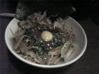 「スタミナあえ麺」@麺屋あらき 竈の番人外伝の写真