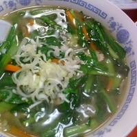 「にらソバ（￥650）」@中山楼 餃子道場の写真