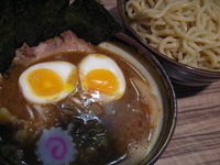 「特製辛つけ麺1000円中盛100円」@麺屋 英の写真