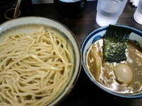 「味玉つけ麺（大盛）」@つけめん 玉 本店の写真