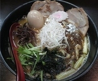 「味玉マルホンラーメン+チャーシュー+ネギ（サービス増量）」@マルホン拉麺の写真