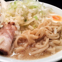 「味噌ラーメン￥730（150g） + 中盛り（100g）￥80」@東神田ら〜めんの写真
