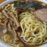 「こってりラーメン（極太麺）大盛 700円」@八王子ラーメン専門店 こうじの写真