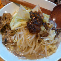 「超濃厚鶏白湯2号800円（木曜限定70食） 水餃子1コ（マイ箸サ」@らーめん処 ○はの写真