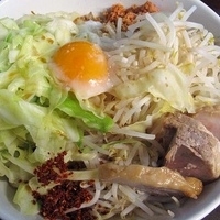 「太郎 汁なし 麺300g￥750+ヤサイ￥0」@太極軒の写真