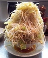 「らーめん（野菜ましまし）:600円」@らーめん大 大久保店の写真