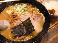 「ヨシベーラーメン味噌680円ランチ半ライス40円」@ラーメン ヨシベー 錦糸町店の写真