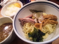「らーめんセット（つけめん）」@こうかいぼうの写真