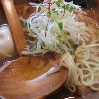 「らーめん+マイ箸味玉 680円」@麺酒場 でめきんの写真