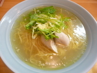 「塩らーめん」@らーめん 大葉 土浦店の写真