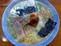 「みぞれチャーシューメン」@がんこや かるがんラーメン つくば店の写真