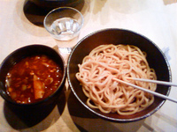 「つけそば 300g Hot BASSO」@BASSO ドリルマンの写真