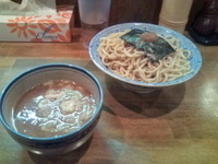 「つけ麺中盛（780円）あつ盛330g」@つけめん 蕾の写真