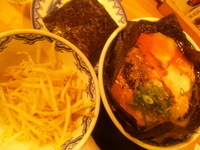 「からか麺（のり、もやし）」@由丸 茅場町店の写真